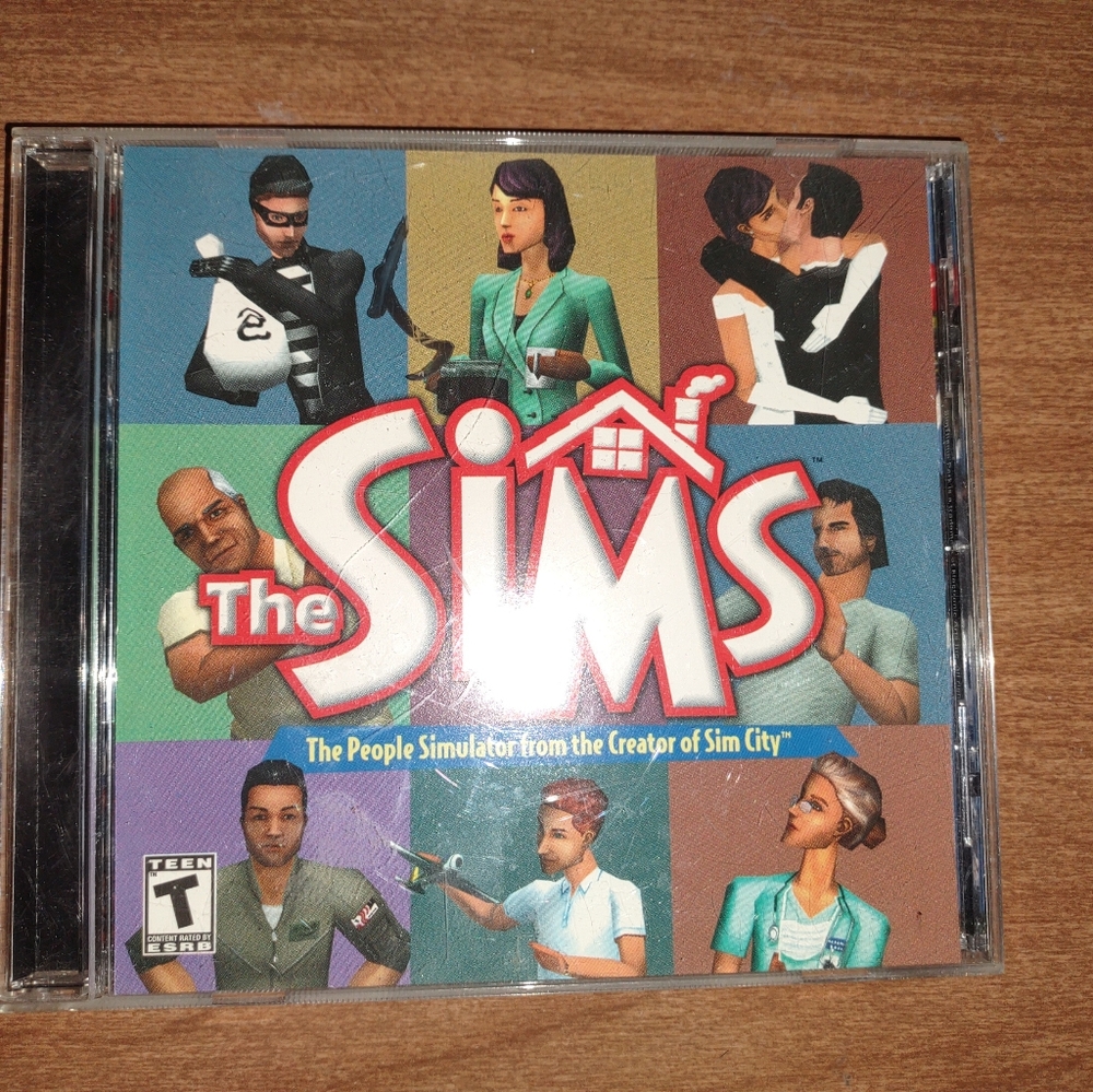 The Sims Original (PC CD Rom Computer Game, 2000)